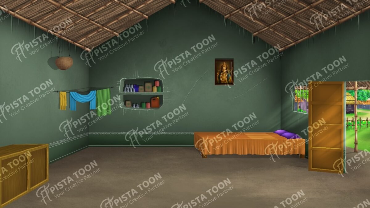 Garib Ka Ghar – Indoor Background (Layered PSD) – 8K Quality